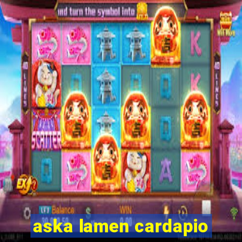 aska lamen cardapio